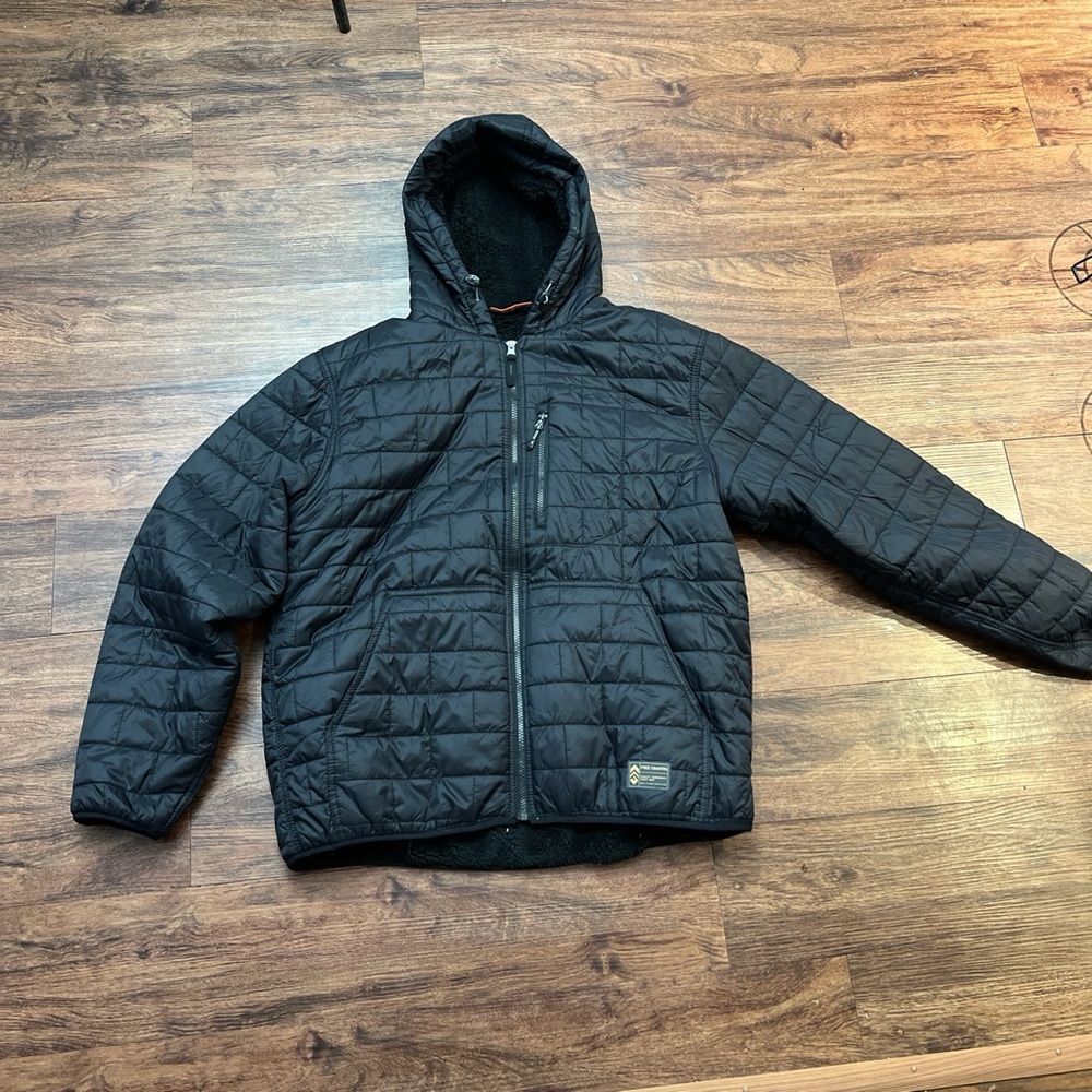 Men’s Puffer Jacket, Sherpa Inner Lining